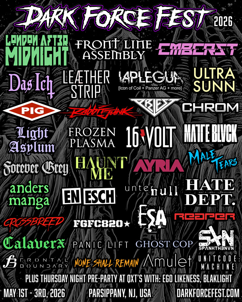dark force fest 2026 lineup